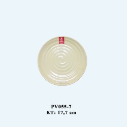 PV055-7 Đĩa tròn có vân 7 (Nâu Đá) - SPW