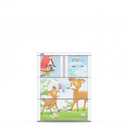 Tủ Tabi-M 3 ngăn - 0468/3 - DT