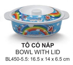 BL450-5.5 Tô soup có nắp 5.5 inch (Doraemon) - SPW