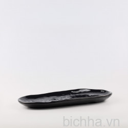 PV114-11 Dĩa oval 11 inch  (Black) - SPW