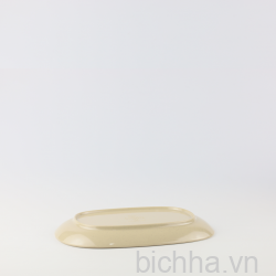 PV185-13 Dĩa oval ảo 13 inch  (Stone) - SPW