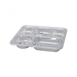 Khay Cơm Bé Sâu 5 Ngăn - 4001 (Không Nắp)