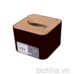 Hộp giấy nắp tre vuông nhỏ 4003 -  SL