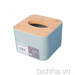 Hộp giấy nắp tre vuông nhỏ 4003 -  SL