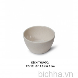 Chén CO 19 - CO19 - VĐ Trắng - FTC