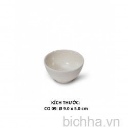 Chén CO 09 - CO09 - VĐ Trắng - FTC