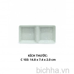 C103 VD Chấm 2 Ngăn Lớn C103 - VĐ XANH - FTC