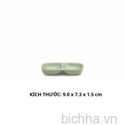 C101 VD Dĩa Tương C101( 2 Ngăn ) - VĐ  Cát Xanh  - FTC