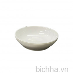 D110-3/Dv1061 Dĩa Tương Nông 3  (Trắng Trơn) -  Spw