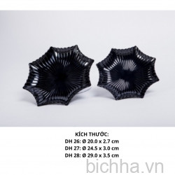 Dĩa Hoa Dh 26 - Dh26 - Màu Đen - FTC