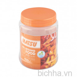 Hũ thực phẩm Matsu tròn 900ml - 8047 - DT