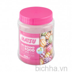 Hũ thực phẩm Matsu tròn 900ml - 8047 - DT