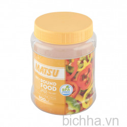 Hũ thực phẩm Matsu tròn 900ml - 8047 - DT