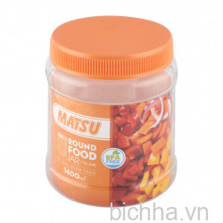 Hũ thực phẩm Matsu tròn 1.400ml - 8048 - DT
