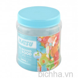 Hũ thực phẩm Matsu tròn 1.400ml - 8048 - DT