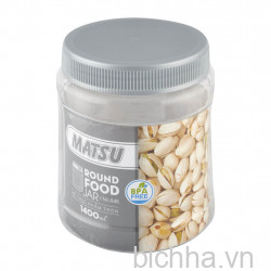 Hũ thực phẩm Matsu tròn 1.400ml - 8048 - DT