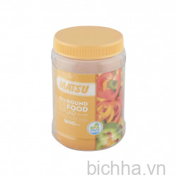 Hũ thực phẩm Matsu tròn 1.800ml - 8049 - DT