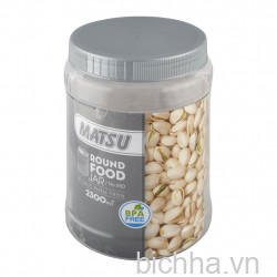 Hũ thực phẩm Matsu tròn 2.300ml - 8050 - DT