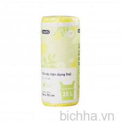 Túi rác tiện dụng Soji 25L x28 Cái (Size M) - TR002 - Inochi