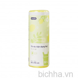 Túi rác tiện dụng Soji 50L x 19 Túi ( Size L) - TR003 - Inochi