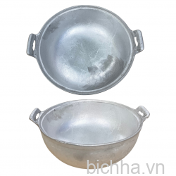 Tộ Gang Số 5 - 25Cm (Trắng Nắp Gang) - NH