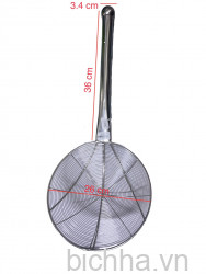Chao Vòng Cán Inox 3 Đai 26Cm Xịn - NH