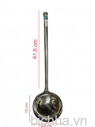 Muôi 12 Đại Tướng Cán Inox - NH