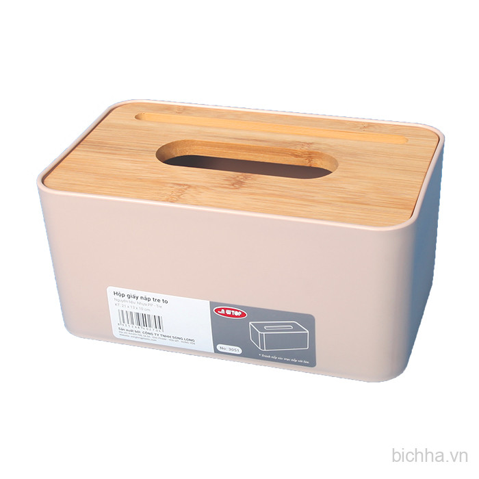 Hộp giấy nắp tre 3051 -  SL