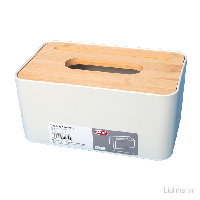 Hộp giấy nắp tre 3051 -  SL