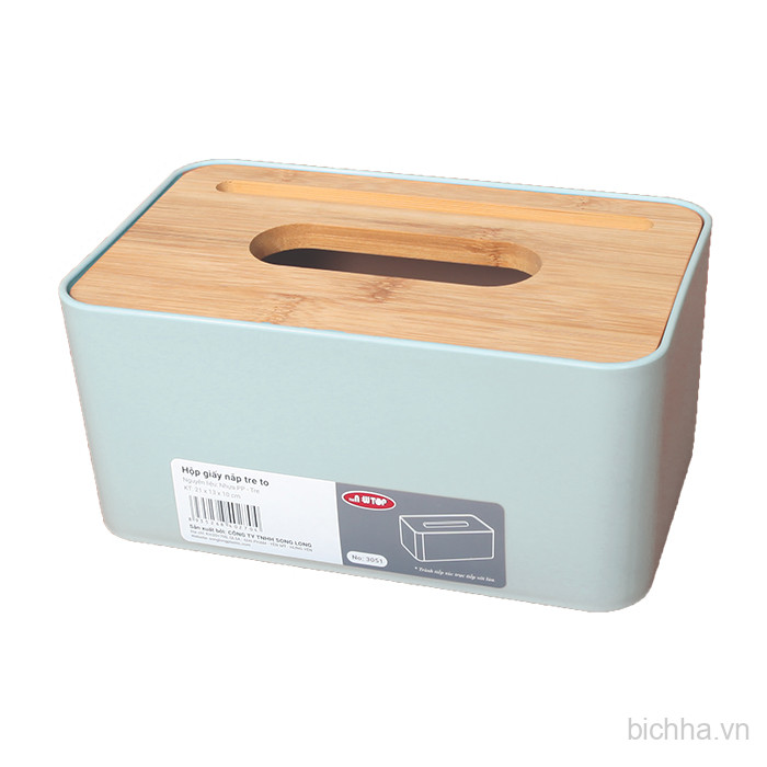Hộp giấy nắp tre 3051 -  SL