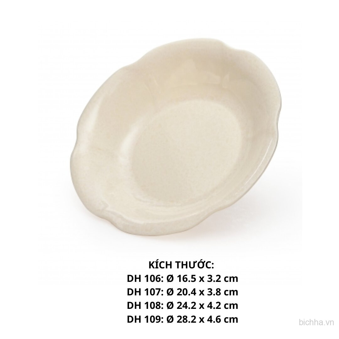 DH108 VD Dĩa DH 108  - VĐ Trắng - FTC