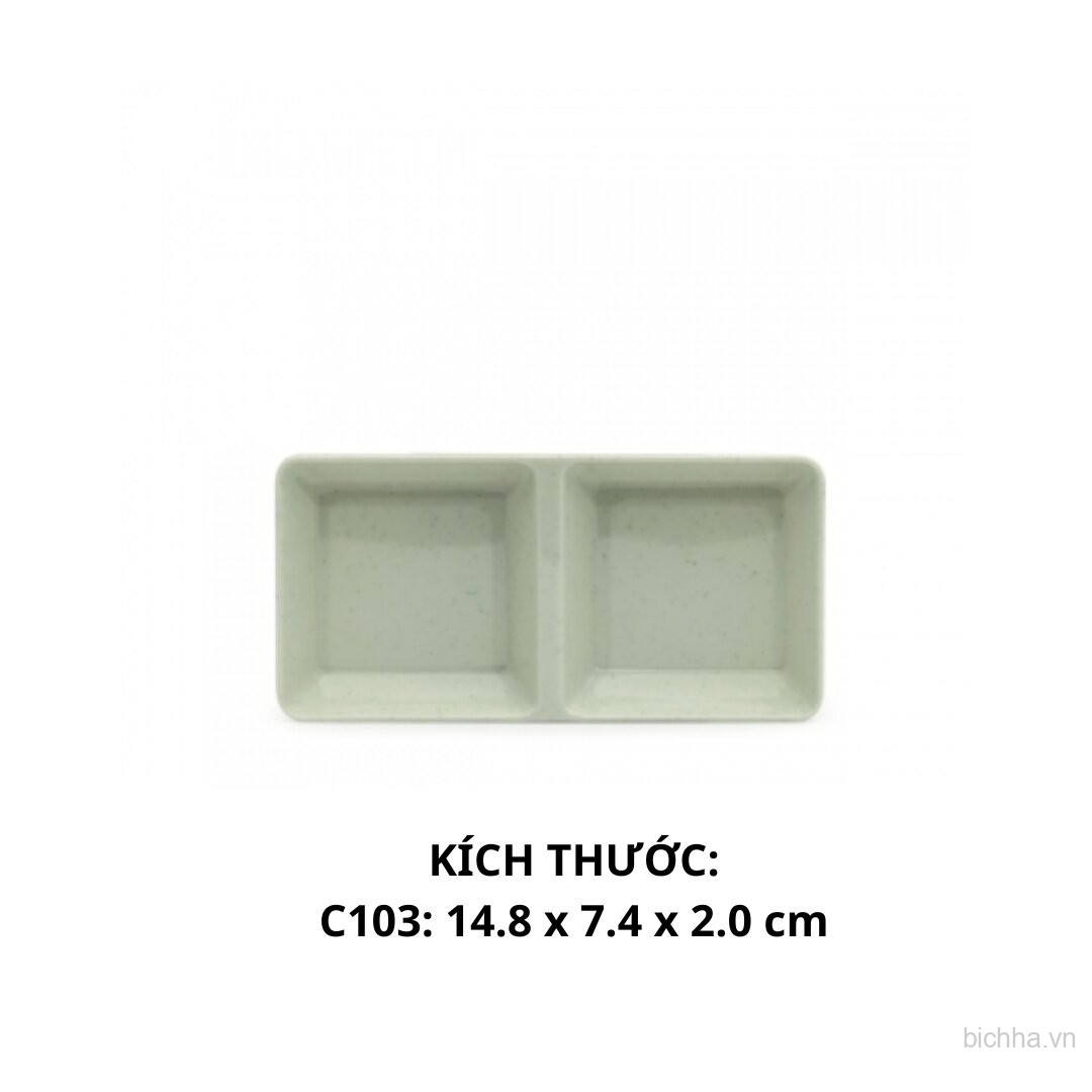 C103 VD Chấm 2 Ngăn Lớn C103 - VĐ  Cát Xanh  - FTC