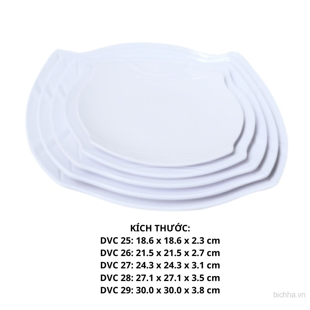 Dĩa Vuông Cạn Dvc 26 - Dvc26 -FTC